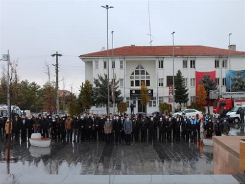 10 Kasım Atatürk’ü Anma Günü Töreni Düzenlendi